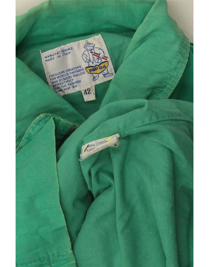 POP 84 muška bomber jakna IT 42 XL zeleni pamuk