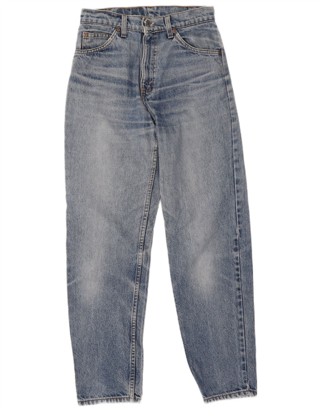 LEVI'S Ženske sužene traperice W28 L30 Plavi pamuk