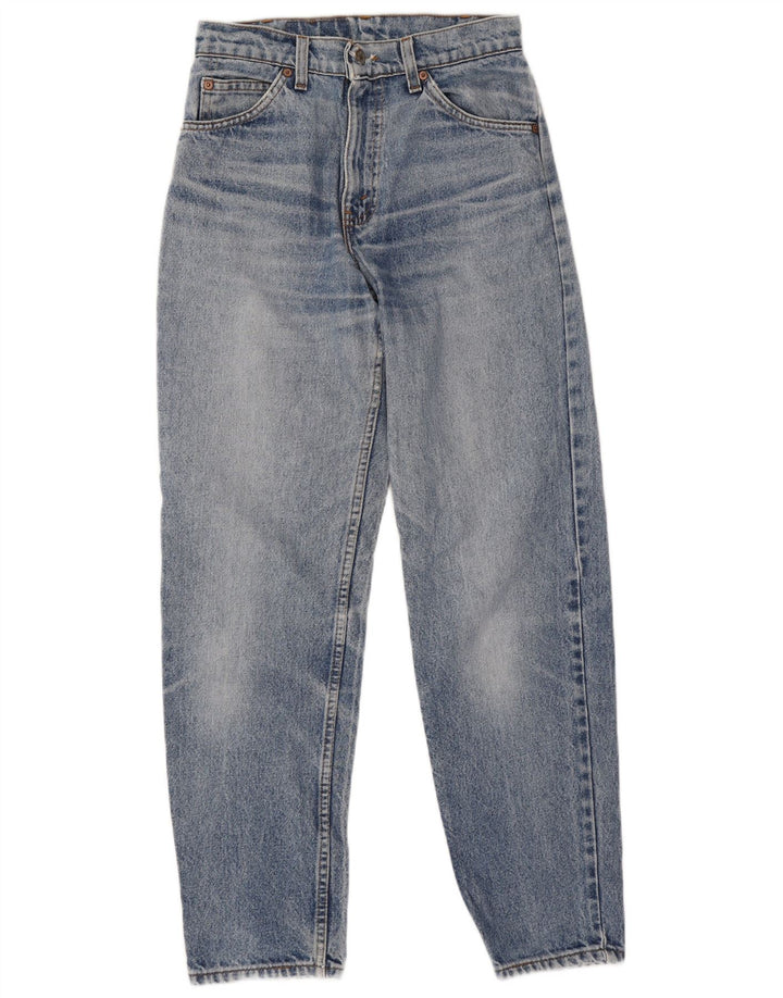 LEVI'S Ženske sužene traperice W28 L30 Plavi pamuk