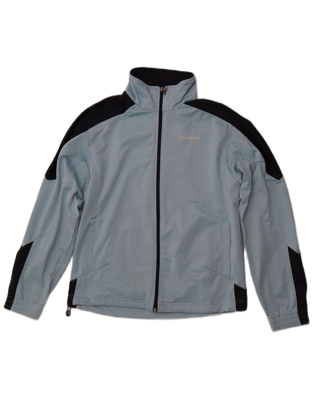 DIADORA Muška gornja jakna trenirke UK 36 Small Blue Colourblock Poliester