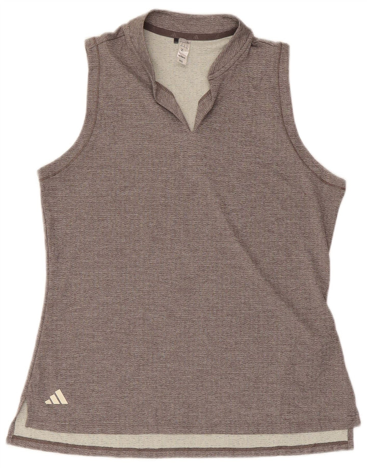 Adidas ženski prsluk UK 12/14 srednje sivi poliester