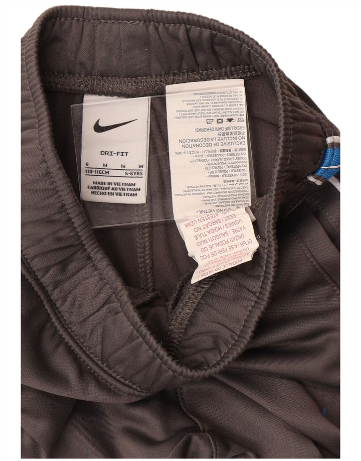 Nike Boys Dri Fit Trenirka Hlače za trčanje 5-6 godina srednje sive