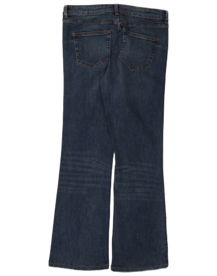 Ženske traperice Zara Bootcut EU 42 Large W32 L29 plavi pamuk