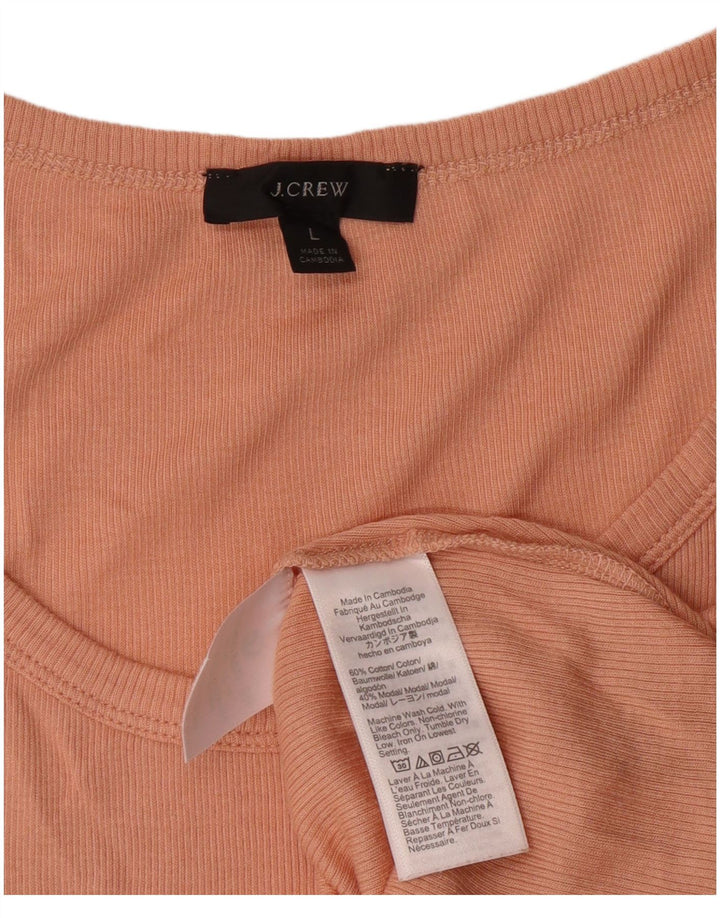 J. Crew ženski prsluk UK 14 veliki narančasti pamuk