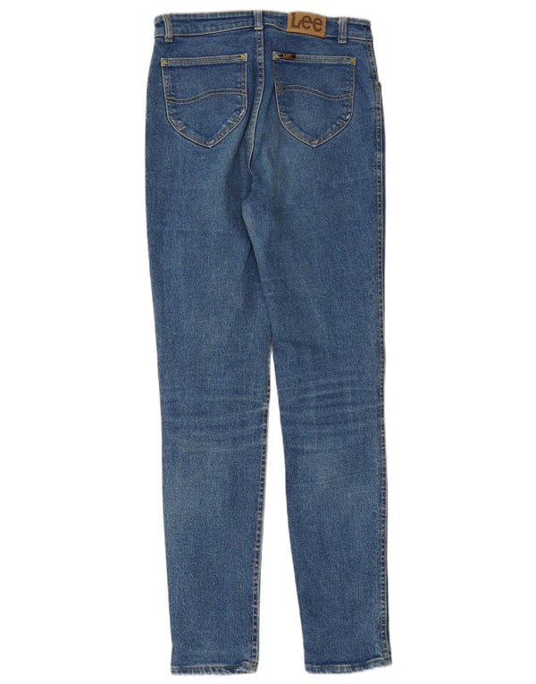 LEE Ženske uske traperice visokog struka W32 L31 plavi pamuk