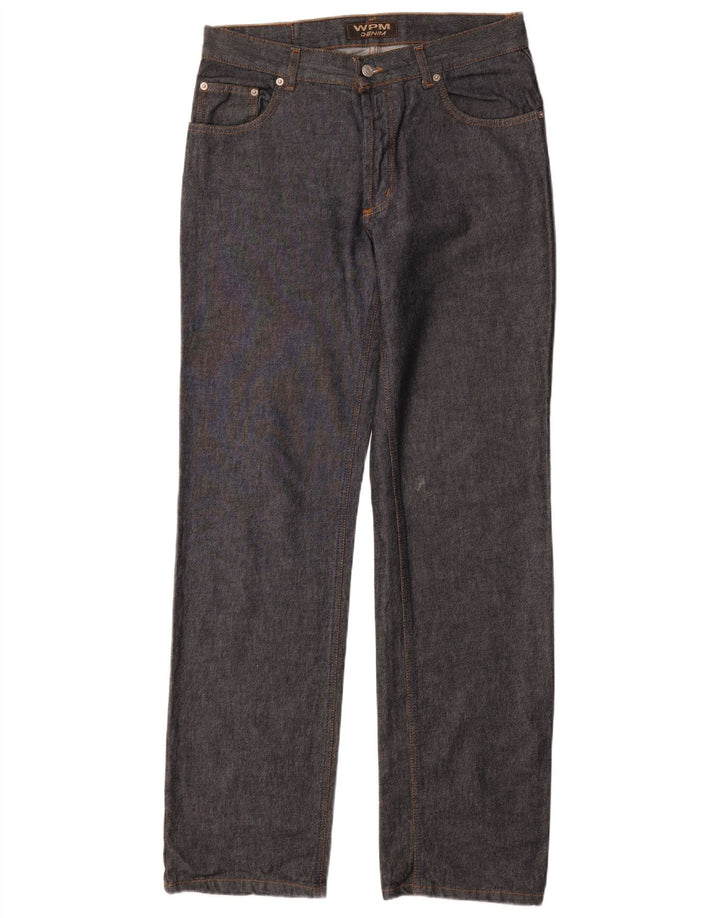 WAMPUM Muške ravne traperice IT 48 srednje W33 L35 tamnoplavi pamuk