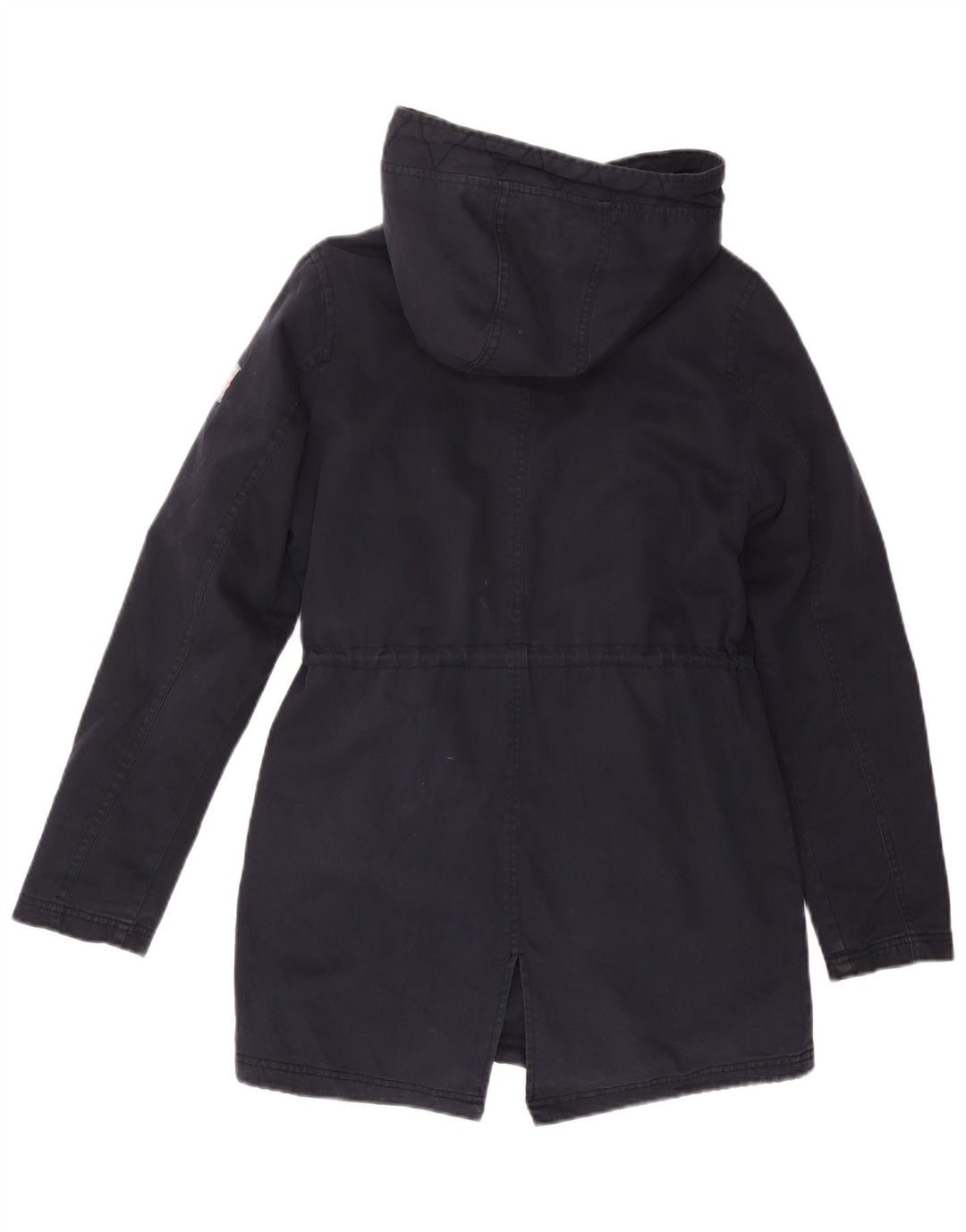 SUPERDRY ženska prevelika parka jakna The Rookie UK 6 XS tamnoplava