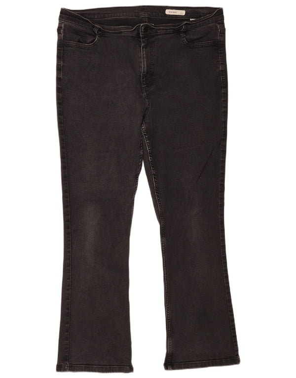 Marks & Spencer ženske uske traperice UK 18 XL W40 L28 crni pamuk