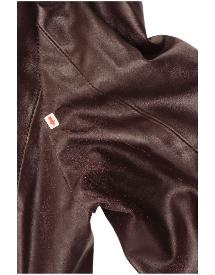 METROPOLITAN Muški kožni kaput IT 50 Large Brown Leather