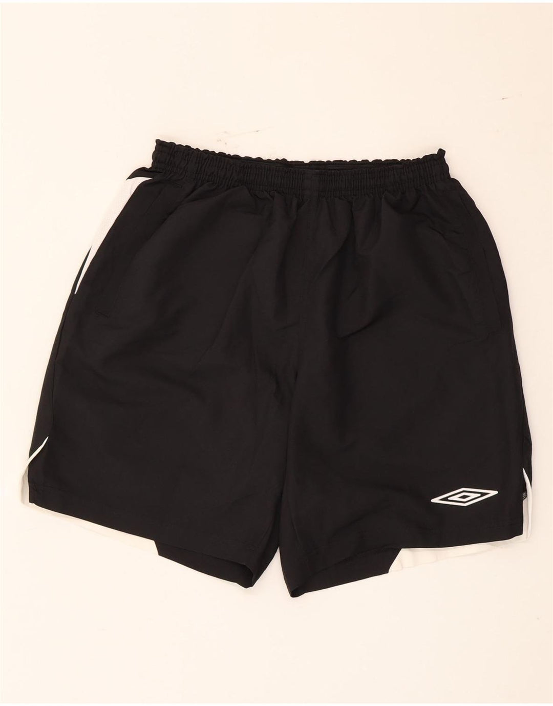 Umbro muške sportske kratke hlače veliki crni poliester u boji