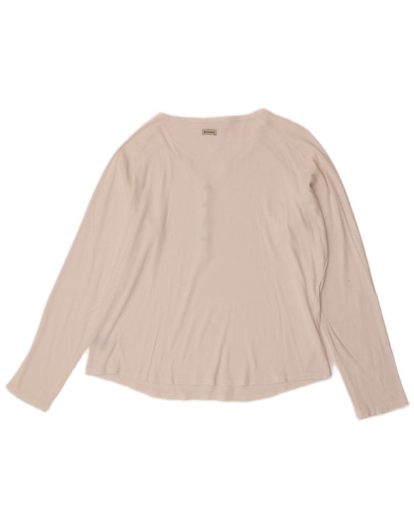 Ženska majica dugih rukava Columbia UK 18 XL bijeli pamuk