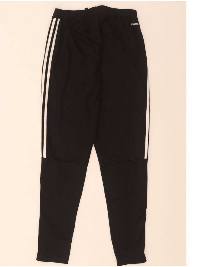 Adidas muške Aeroready hlače za trenirku Male crne poliesterske hlače