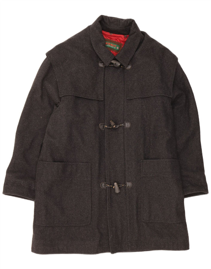 Ouragan muški duffle kaput EU 54 2XL siva vuna