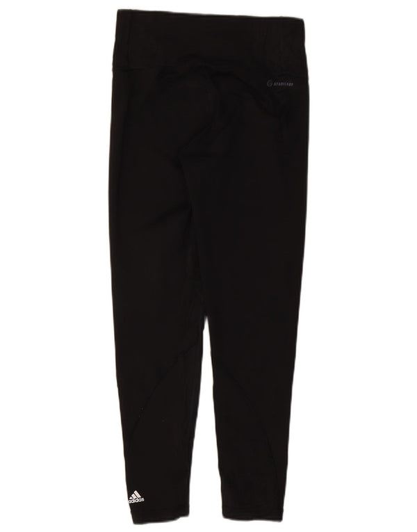 Adidas ženske Aeroready tajice UK 12/14 srednje crne