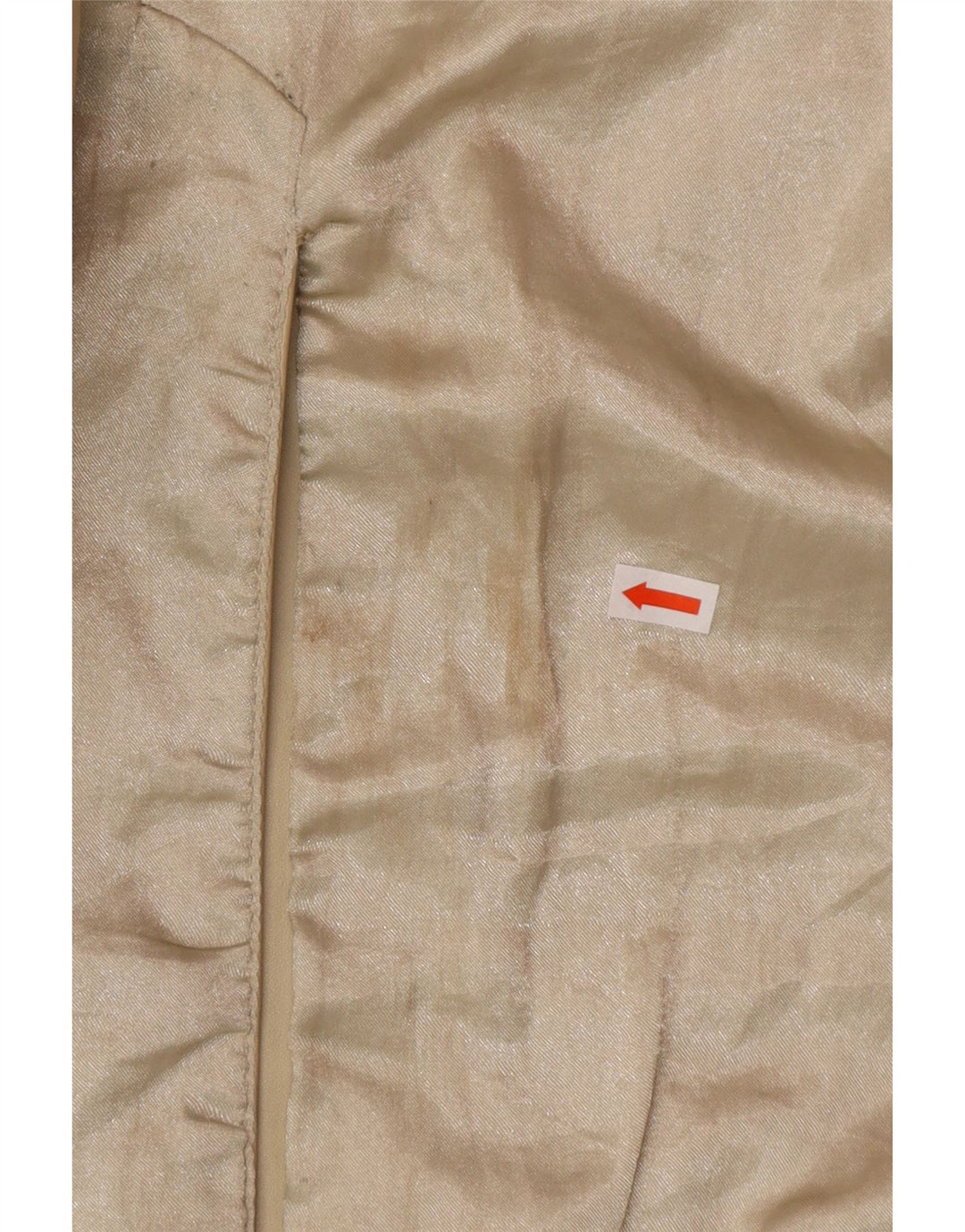 OLLY & CO Ženski kožni kaput UK 10 Mali bež kožni