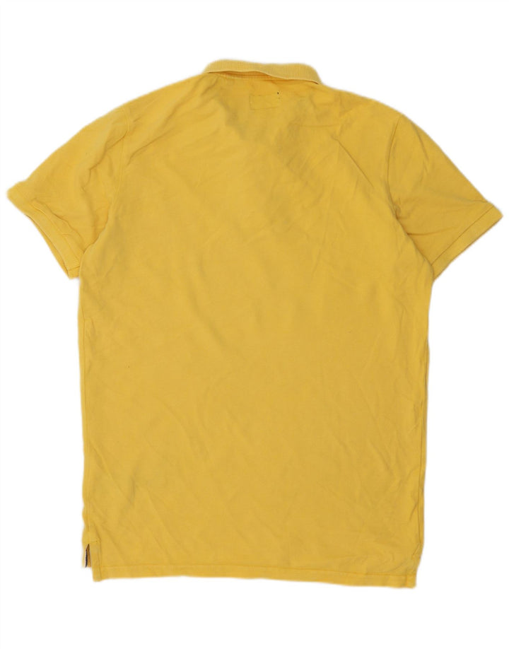 Superdry muška polo majica velika žuta pamučna
