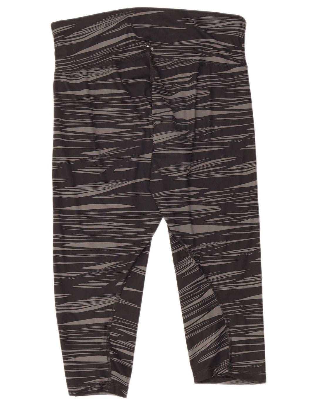 Adidas ženske Climalite Capri tajice UK 12/14 srednje crne na pruge