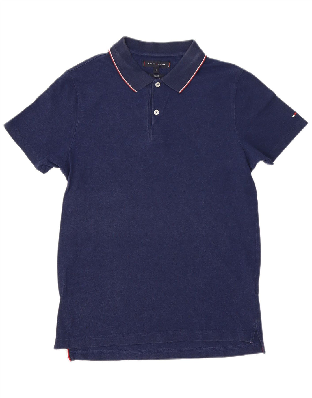TOMMY HILFIGER Muška polo majica srednjeg kroja tamnoplavi pamuk