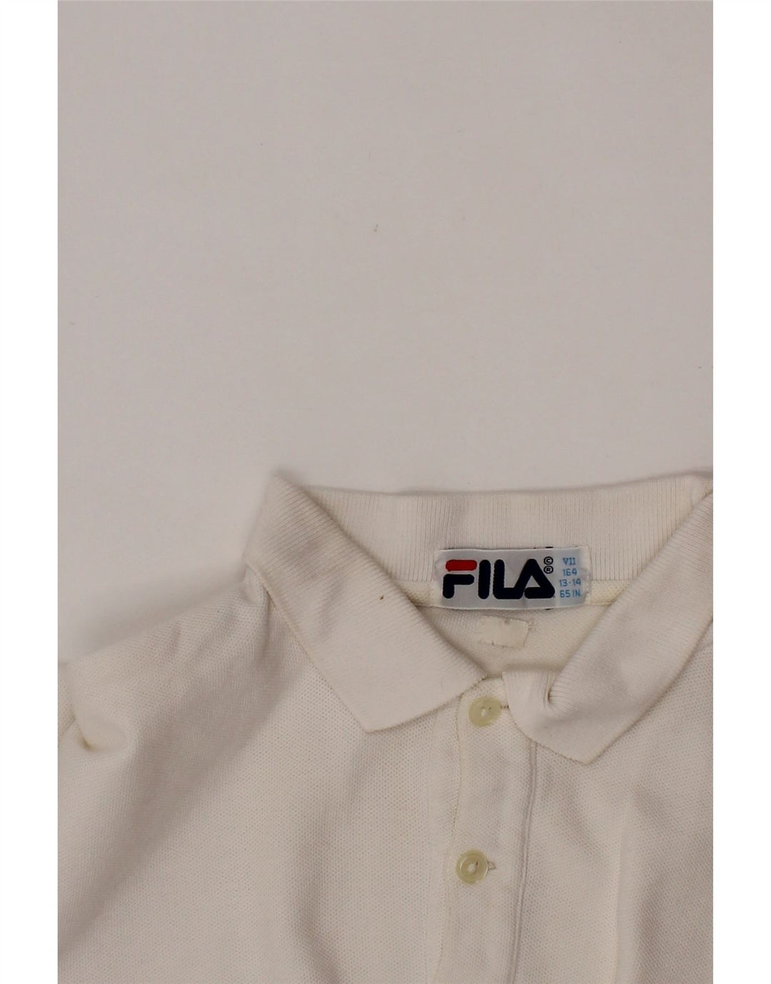 FILA polo majica za dječake 13-14 godina bijela
