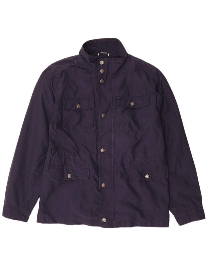 Crew Clothing Mens Utility Jacket UK 38 Medium tamnoplavi poliester