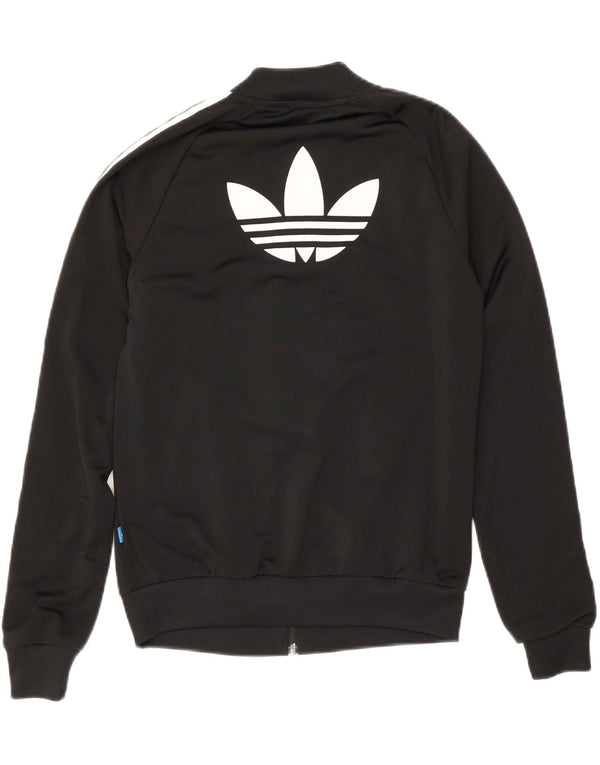 Adidas ženska gornja jakna trenirke UK 6 XS crni poliester