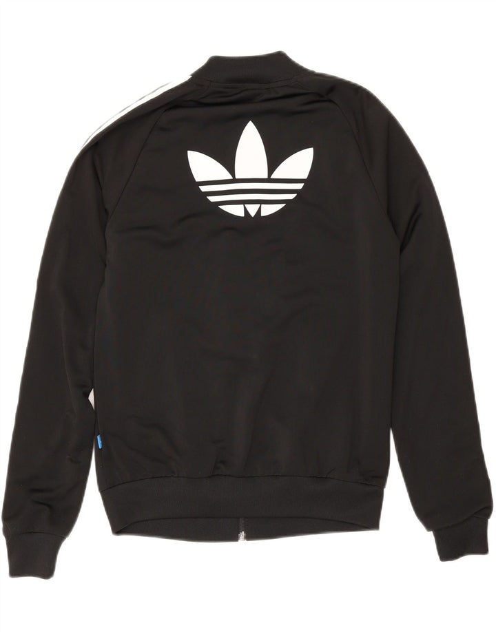 Adidas ženska gornja jakna trenirke UK 6 XS crni poliester