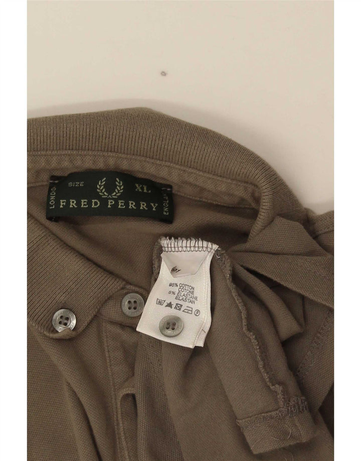 Fred Perry muška polo majica XL sivi pamuk