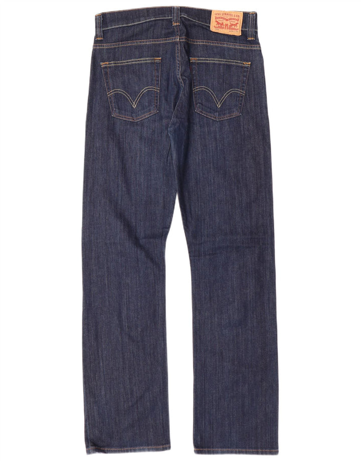 Levi's muške 506 ravne traperice W34 L34 tamnoplavi pamuk