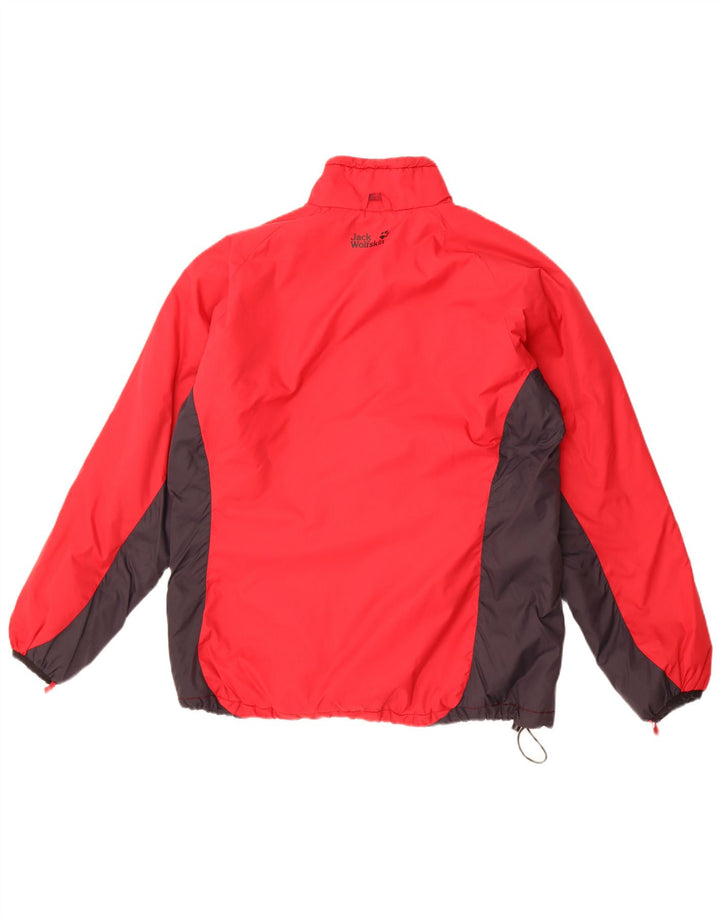 Jack Wolfskin ženska jakna vjetrovka UK 14/16 velika crvena boja