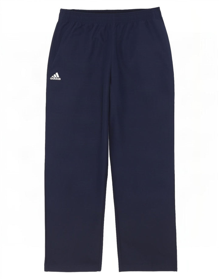 Adidas muške hlače od trenirke Graphic Large tamnoplave poliesterske