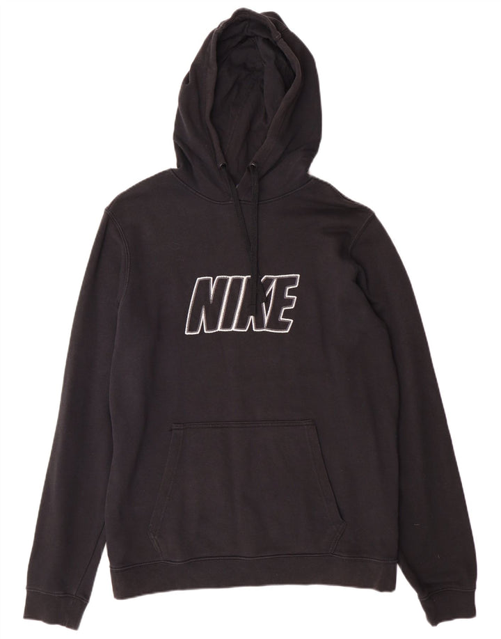 Nike muška majica s kapuljačom srednje veličine, crni pamuk