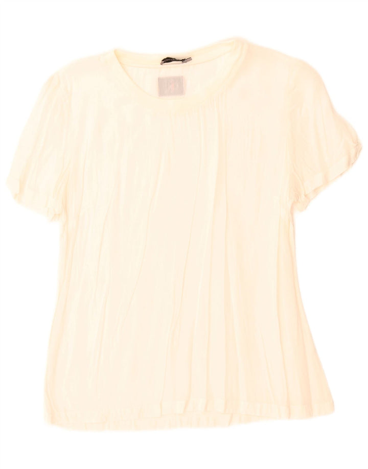 Calvin Klein Jeans Ženska bluza Top UK 10 Small Off White