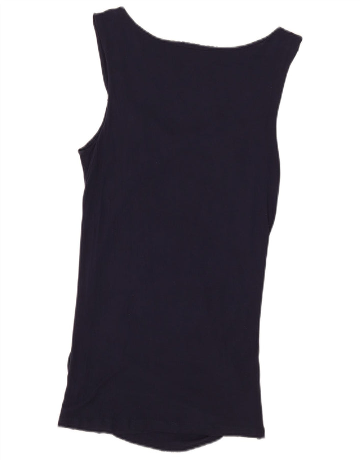 Guess ženski gornji dio bluze bez rukava UK 8 Small tamnoplavi