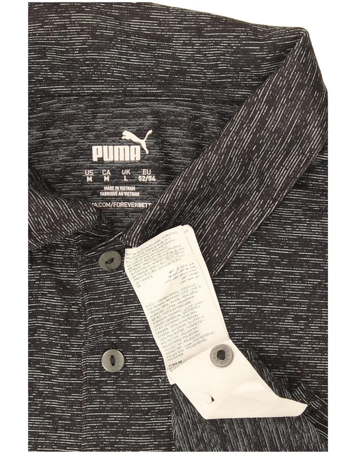 Puma muška polo majica s velikim sivim pjegama od poliestera