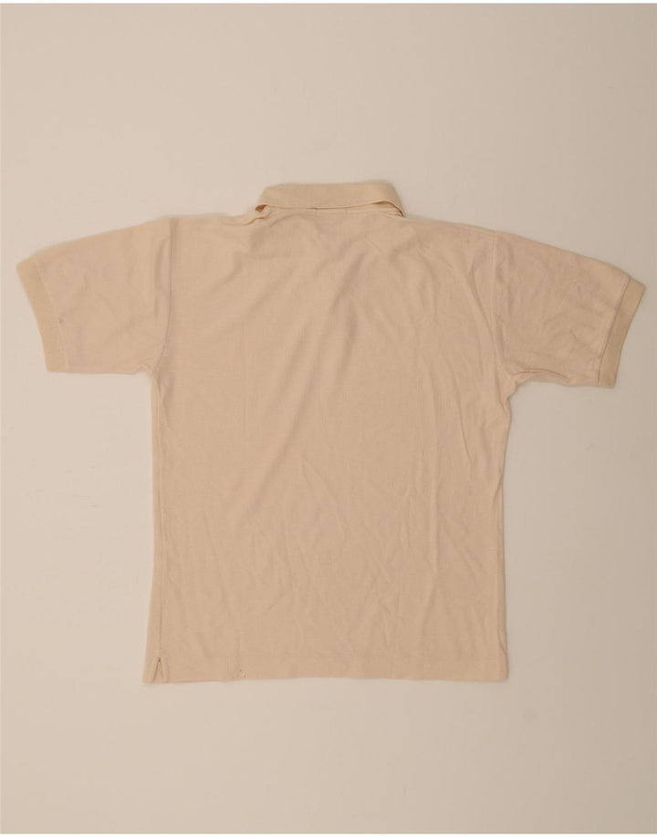 FILA Mens Polo Shirt IT 48 Medium Beige Cotton Vintage Fila and Second-Hand Fila from Messina Hembry 