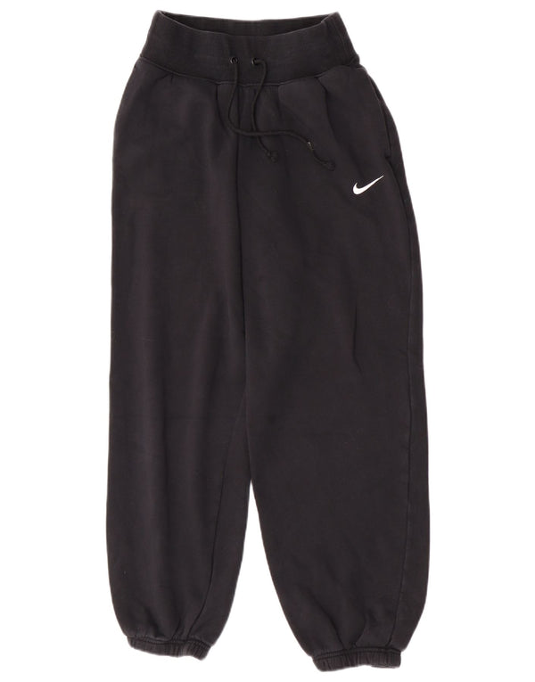 Nike Ženske široke hlače za trenirku Joggers UK 10 Male crne pamučne hlače