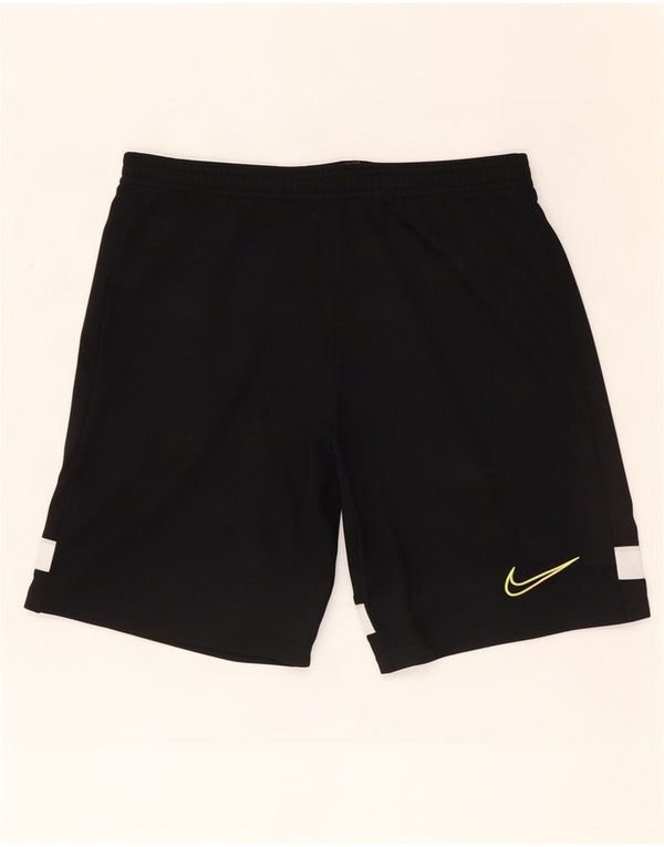 Nike muške Dri Fit sportske kratke hlače male crne boje od poliestera