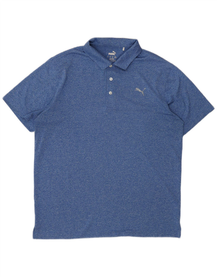 Puma muška polo majica XL plavi flekasti poliester