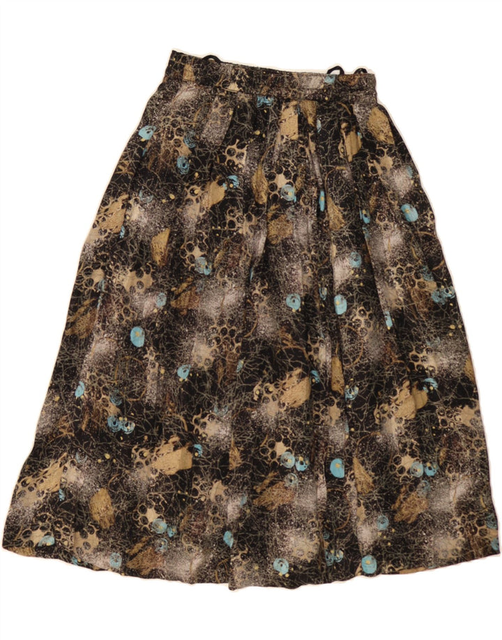 VINTAGE Womens A-Line Skirt UK 10 Small W26  Multicoloured Vintage Vintage and Second-Hand Vintage from Messina Hembry 