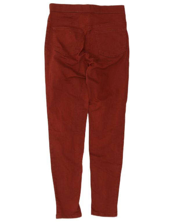 Marks & Spencer ženske jegging ležerne hlače UK 10 male W28 L28 smeđe