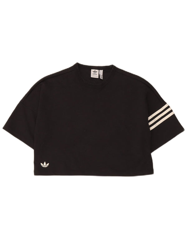 Adidas ženska majica kratkih rukava UK 8/10 mala crna pamučna