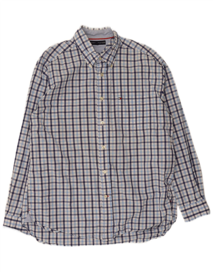 Tommy Hilfiger muška majica standardnog kroja velika plava gingham