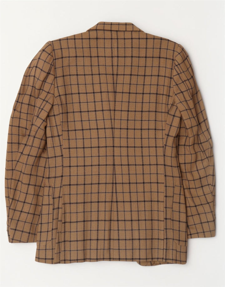 Cerruti 1881 muška jakna s 2 gumba IT 54 2XL bež karirani klasični