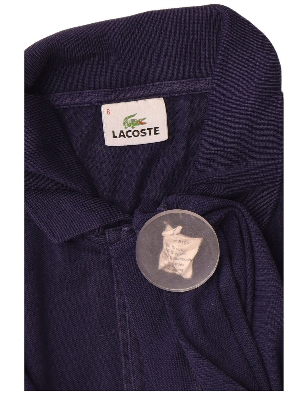 Lacoste muška polo majica veličina 6 XL tamnoplavi pamuk