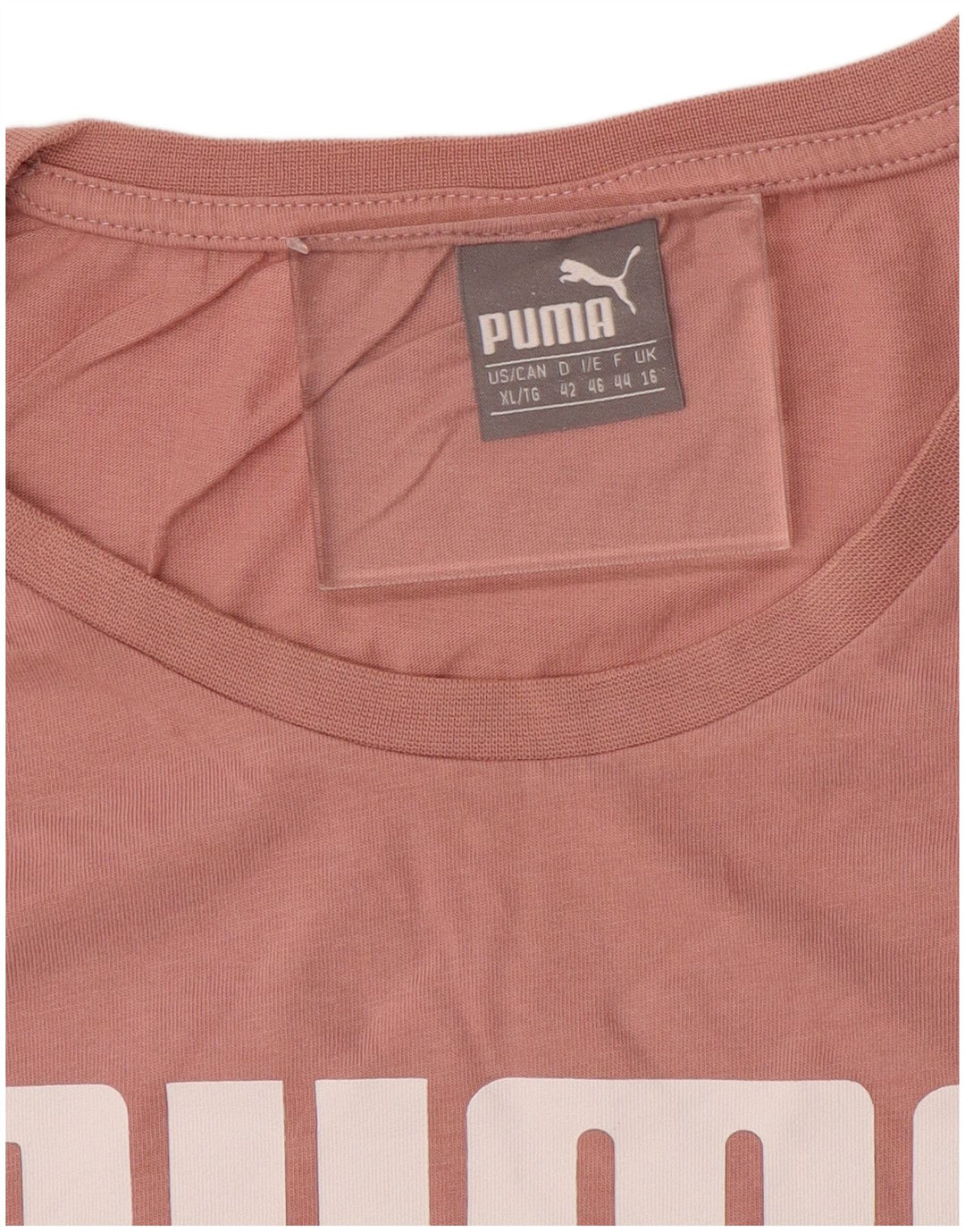 Puma ženska majica kratkih rukava širokih krojeva UK 16 Large Pink