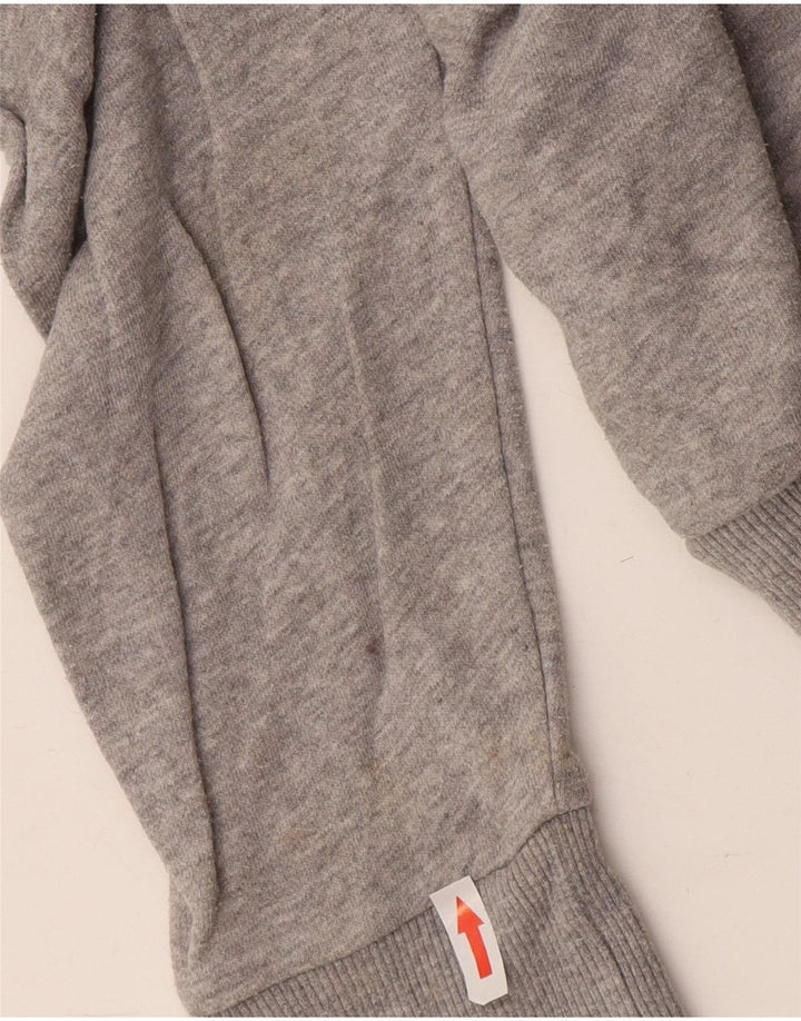 Reebok ženska majica prekomjerne veličine UK 8/10 mala siva pamuk