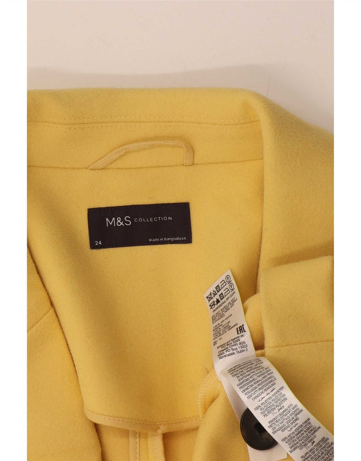 Marks & Spencer ženski kaput UK 24 4XL žuti pamuk