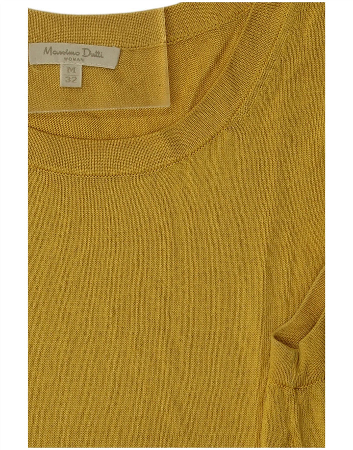 Ženski prsluk Massimo Dutti UK 12 Srednje žuta