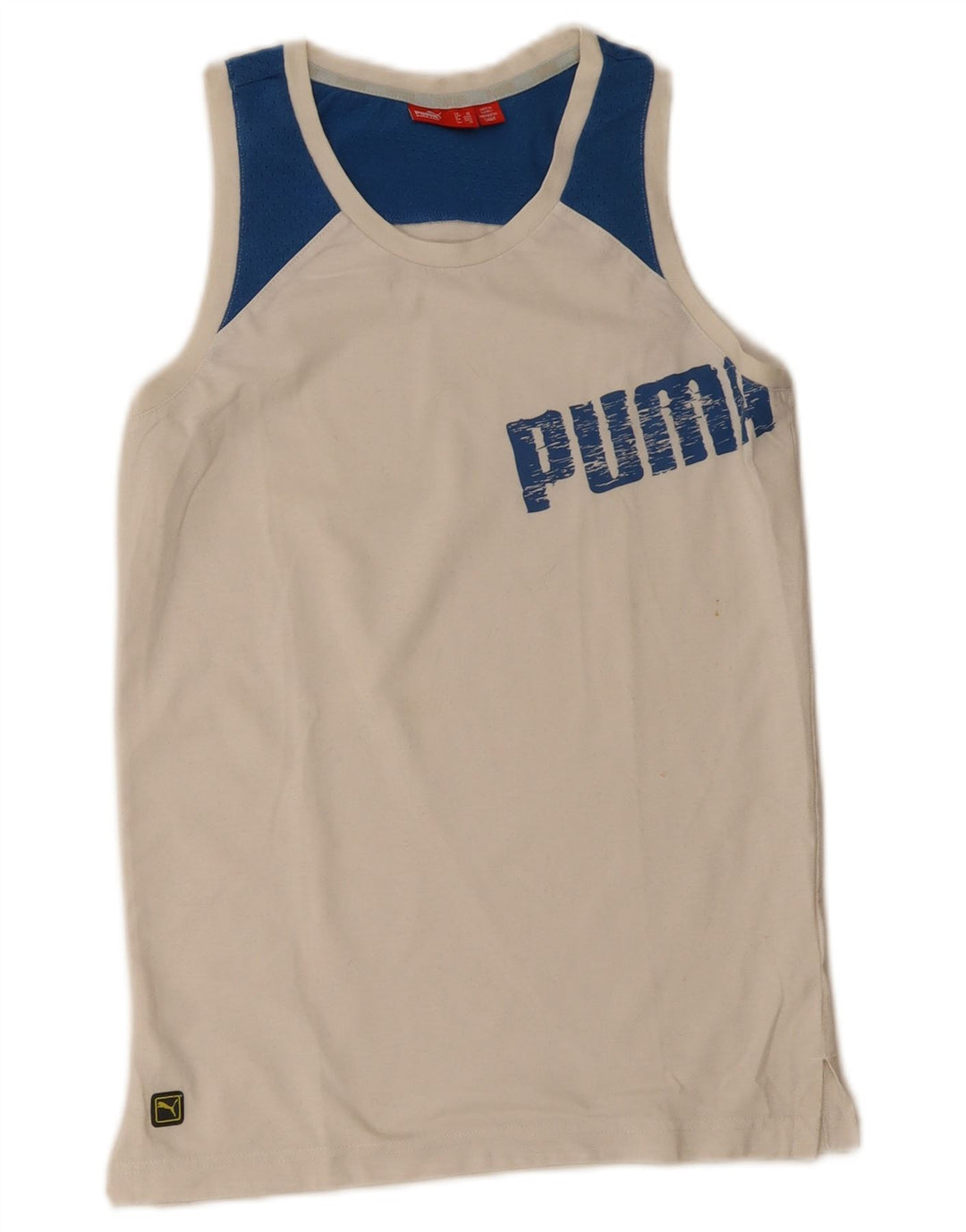 Puma muški grafički prsluk XS Bijeli Colourblock