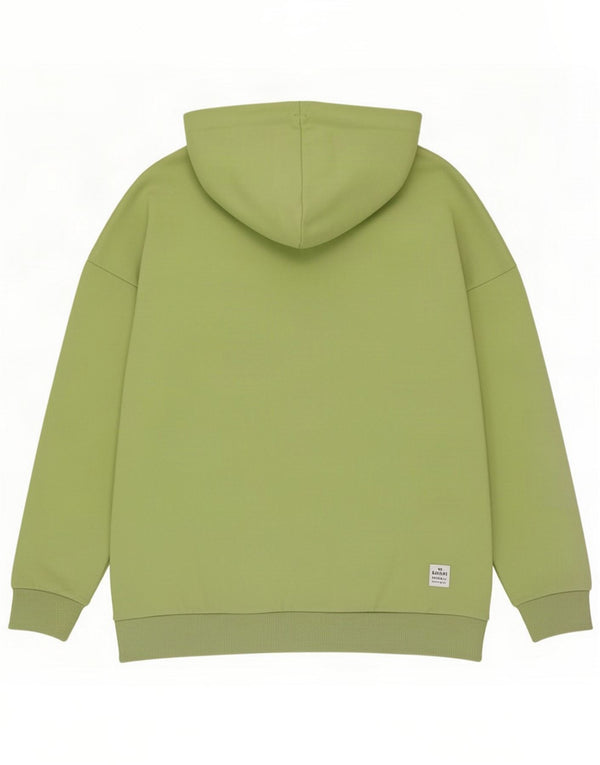 Adidas Boys Graphic Hoodie Džemper 13-14 godina Green Cotton